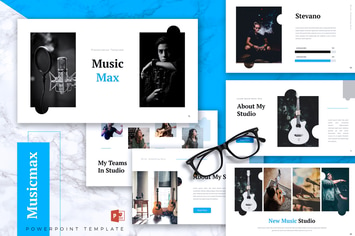 MUSICMAX - Music Powerpoint Template