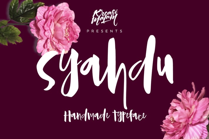 Syahdu Font