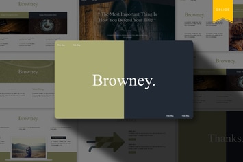 Browney | Google Slides Template
