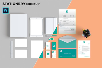 Brand Identity / Stationery Mockup 07