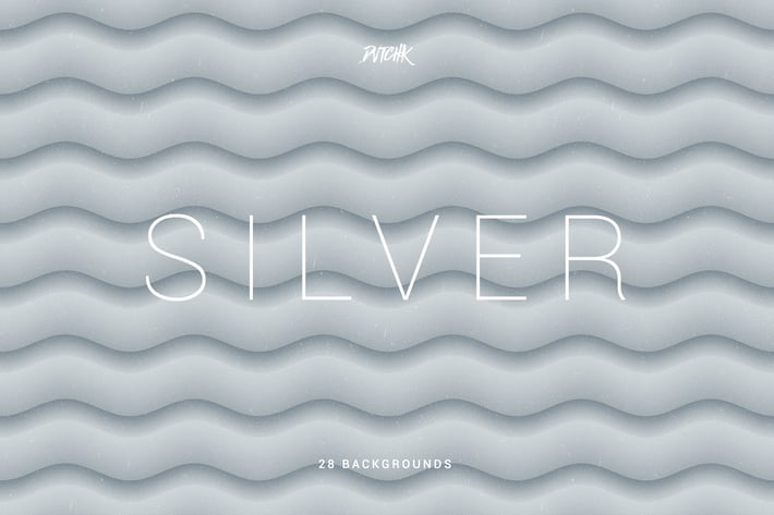 Silver | Soft Abstract Wavy Backgrounds