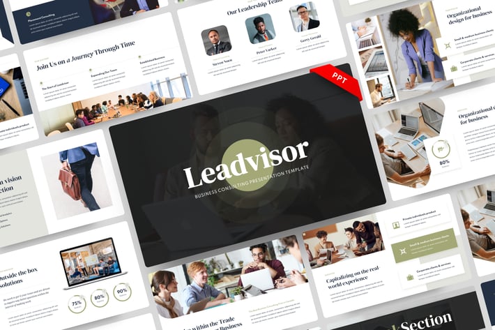 Leadvisor - Business Consulting PowerPoint 