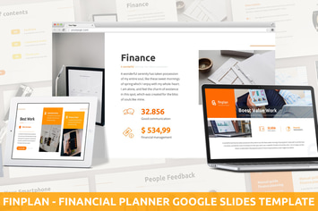 Finplan - Financial Planner Google Slides Template