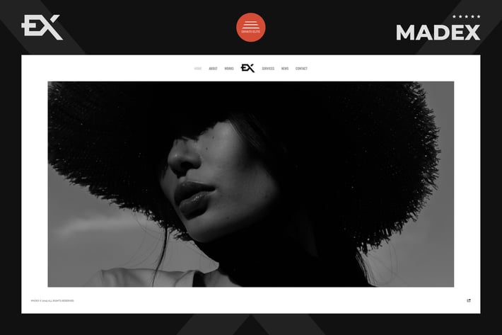 Madex - Creative Photography Portfolio Template