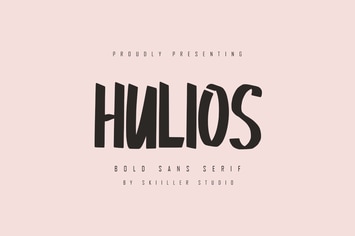 Hulios - Bold Sans Serif Font