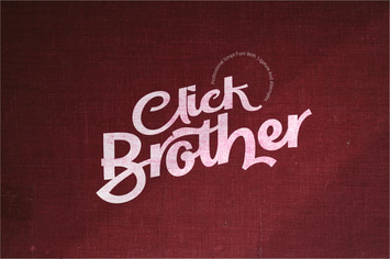 Click Brother Script Font