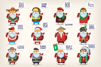 Santas of the world