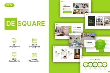 Desquare Real Estate Powerpoint Template