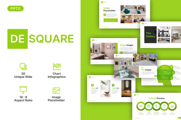 Desquare Real Estate Powerpoint Template