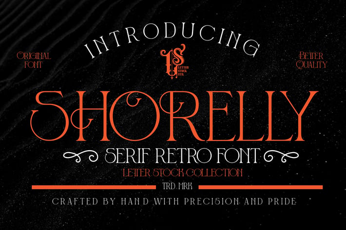 Shorelly - Serif Decorative Font