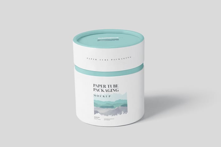 Paper Tube Packaging Mock-Up Set - Small