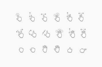 Hand Cursor and Pointer Icons