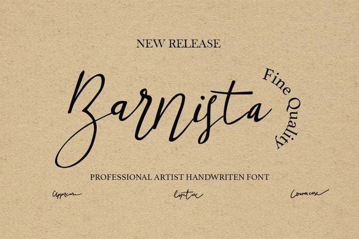 Barnista - Script Font