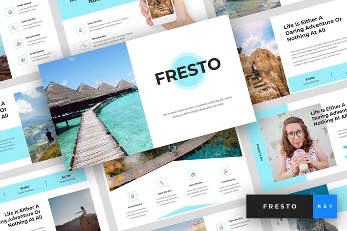 Fresto - Travel Keynote Template