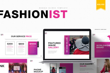 Fashionist | Google Slides Template