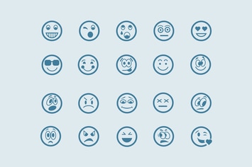20 Line Emoticons