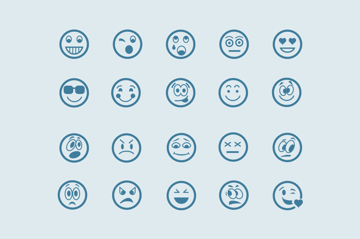 20 Line Emoticons