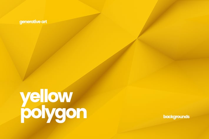 Yellow Polygon Backgrounds