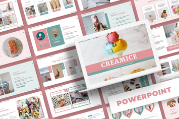 Creamice - Powerpoint Template