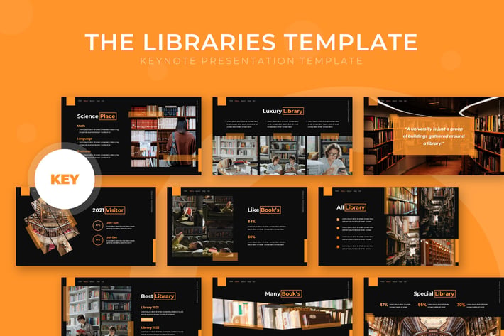 The Libraries - Keynote Template