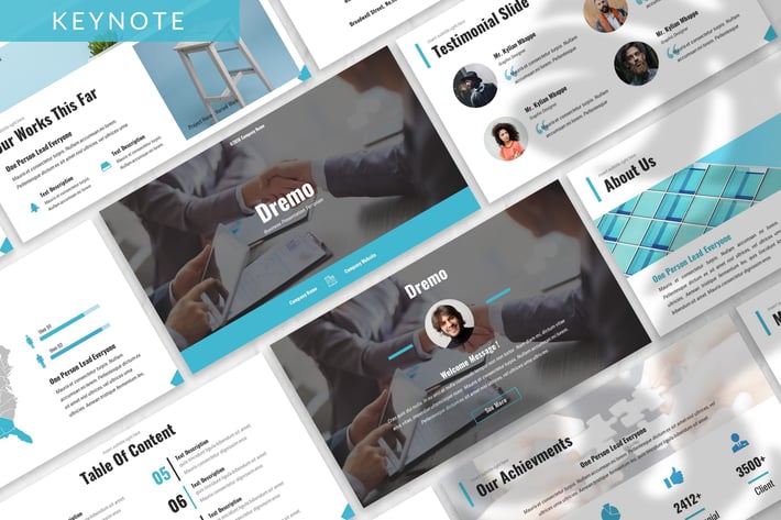 Dremo - Business Keynote Template
