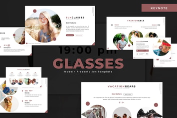 Glasses - Keynote Template