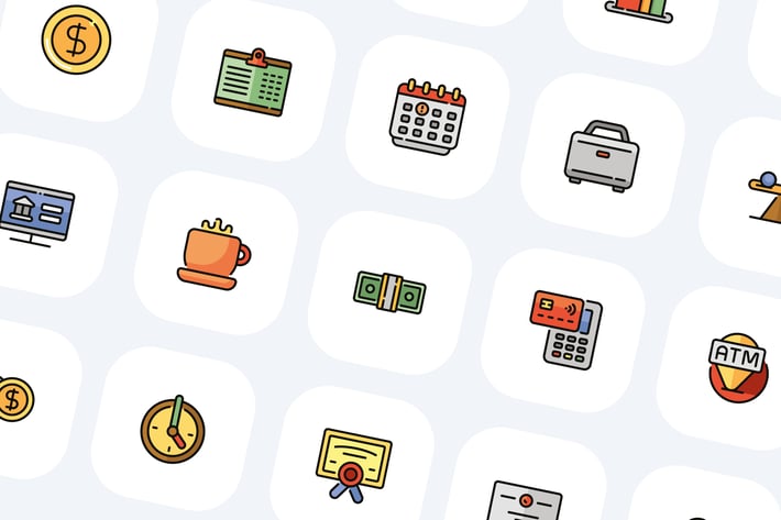 Bank And Finance Icons