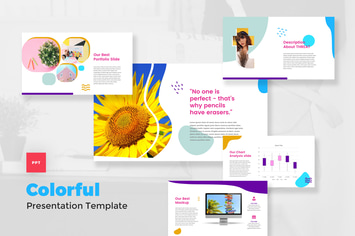 Colorful & Pop Art PowerPoint Template