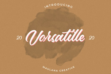 Vorsatille Modern Script Font
