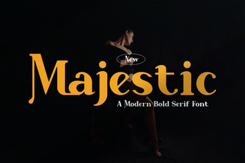 Majestic - Bold Serif Font