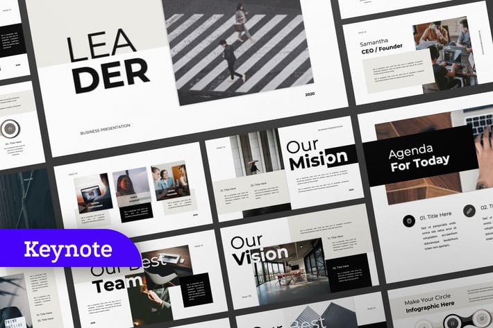 Leader Keynote Presentation Template