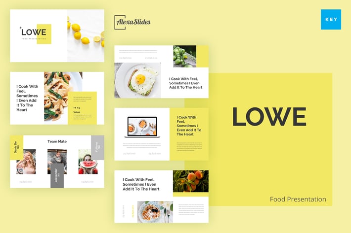 Lowe - Food Keynote Template