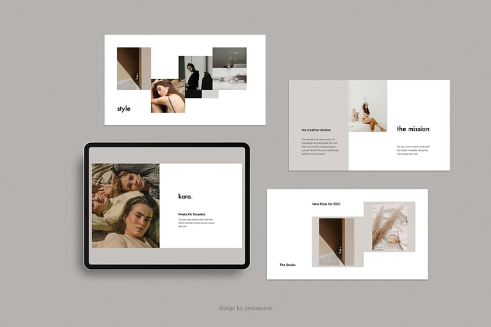 KARA - Media/Press Kit Keynote Template