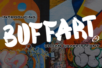Buffart - Urban Graffiti Font