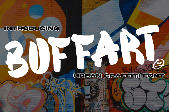 Buffart - Urban Graffiti Font