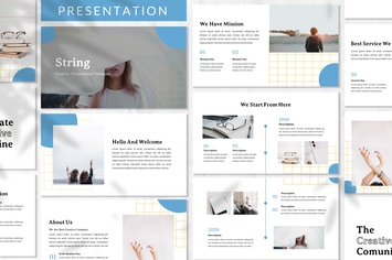String - Creative Presentation Template