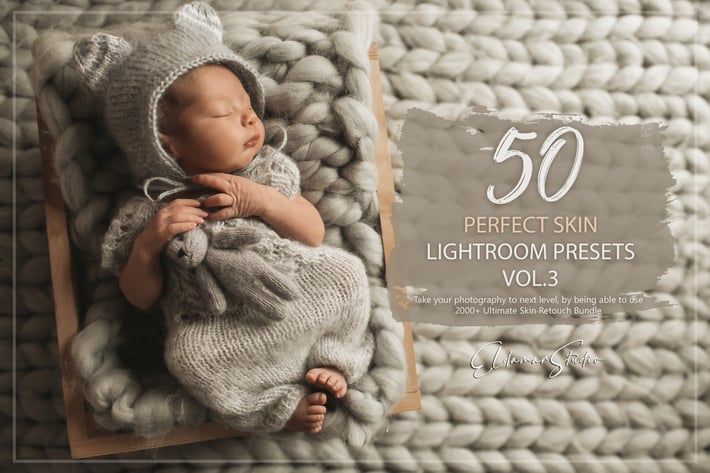 50 Perfect Skin Lightroom Presets - Vol. 3