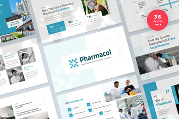 Pharmacy Health PowerPoint Presentation Template
