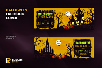 Halloween R.2 Facebook Cover Template