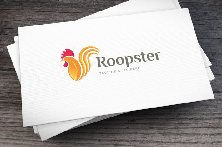 Rooster Logo Template