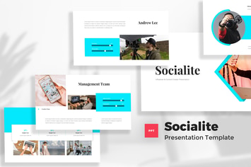 Influencer & Content Creator Powerpoint Template