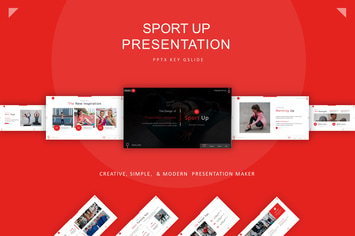 Sport Up Presentation Template