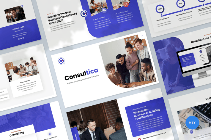 Business Consulting Presentation Keynote Template