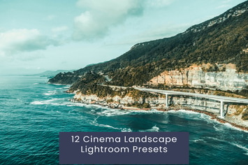12 Cinema Landscape Lightroom Presets