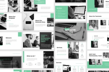 Counter – Business PowerPoint Template