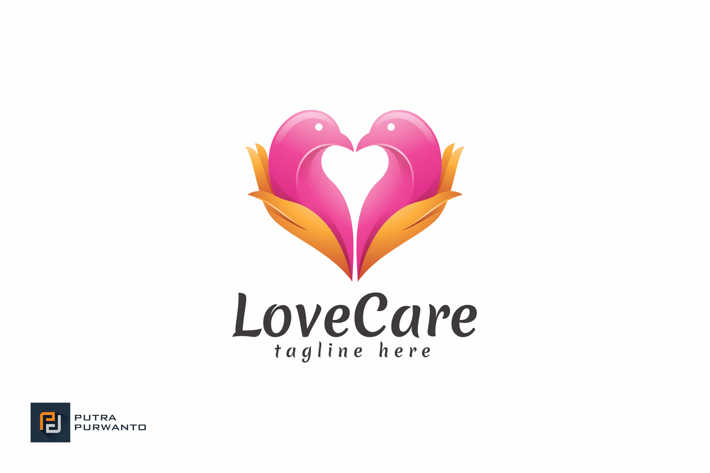 Love Care - Logo Template
