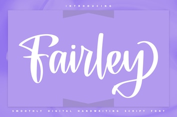 Fairley | Smoothly Handwriting Script Font