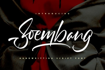 Soembang | Handwriting Script Font