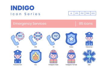Emergency Services Icons