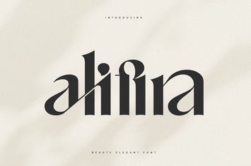 Alifira - Beauty Elegant Font